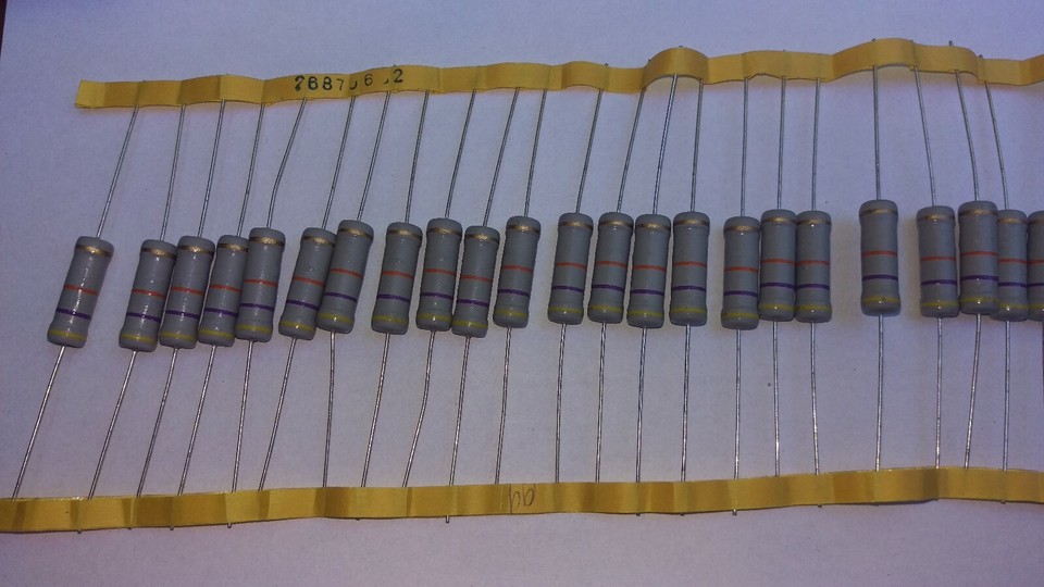 Sourcing Map 2W 22K Ohm 5% 2 Watt Metalloxid Widerstände 40 Stück de DE