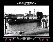 Navy Emporium USS Seadragon SSN-584 Canvas Photo Print 459SSN584