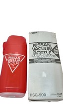 BOTELLA DE VACÍO/TERMO NISSAN ROJO HSG-500 TODO ACERO INOXIDABLE ¡1 PINTA GUARDA 24 HORAS!