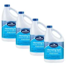 BioGuard Chlorinating Liquid 4 pk FREE SHIPPING