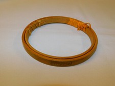 Antique Vintage DUCHESS Felt Cushion Wooden Embroidery HOOP 4" dia Felt Lined