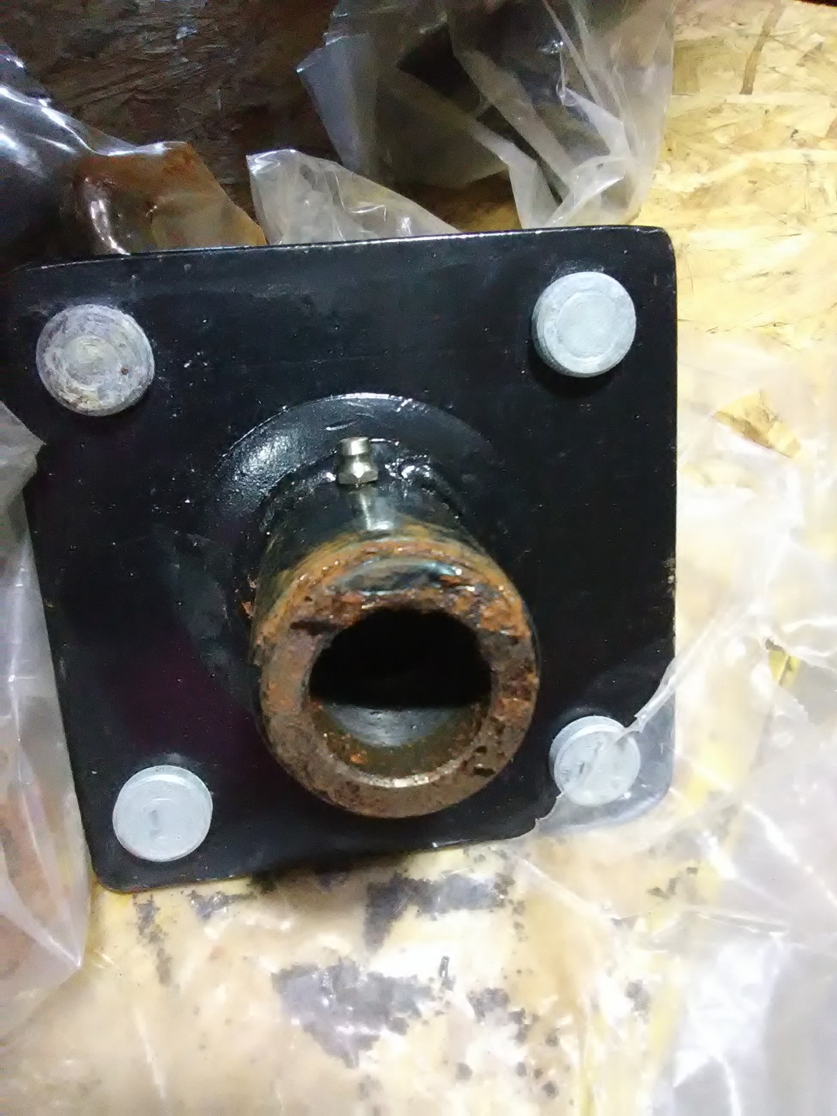 Tail Wheel & Hub Bush Hog 15" Wheel and 1" Bolt Hole Hub Rotary Cutter **NEW** d eBay