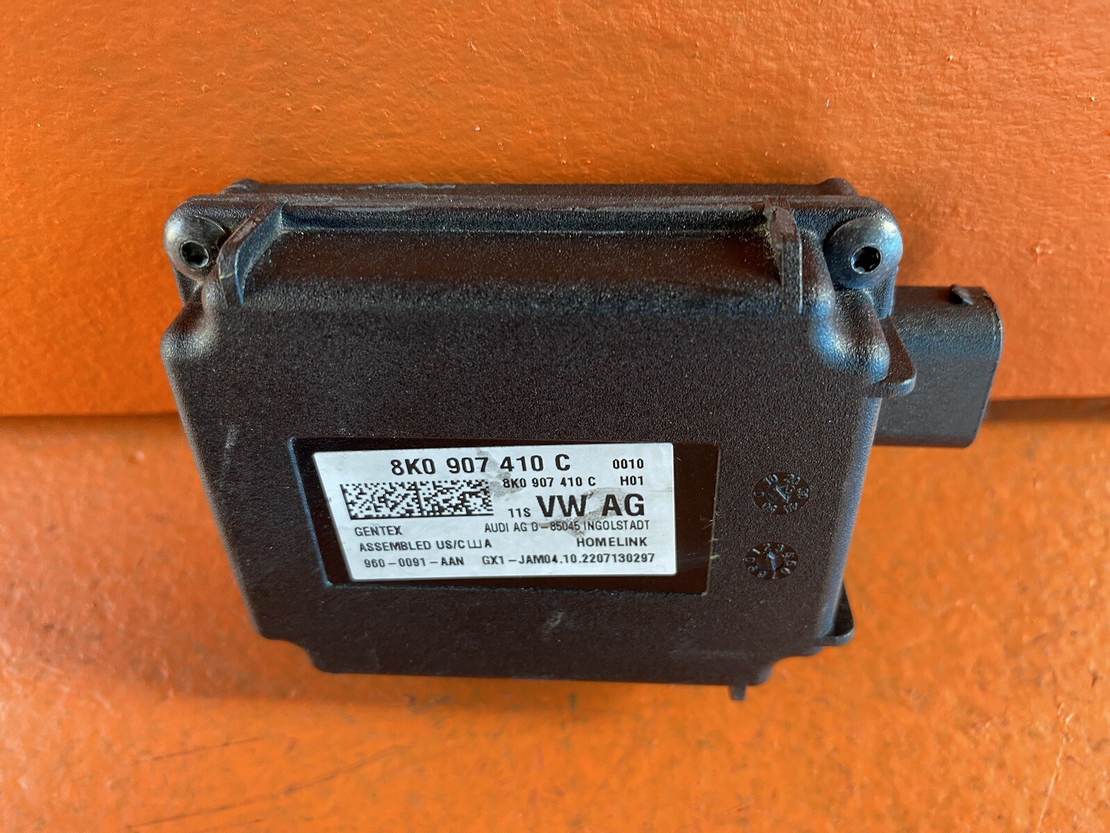 2008 - 2015 Audi R8 Q7 Q5 Homelink Garage Door Opener Module OEM 8K0907410C