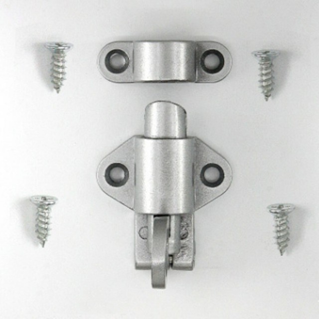 Door Latch Aluminium Alloy Sprung Attic Loft Ceiling Hatch Lock Catch