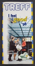 1998 Treff Hotels Directory Germany German Language Vintage Travel Booklet Guide