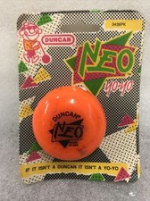 DUNCAN- YOYO-NEO - Orange 3436PK MADE IN U S -NEW SEALED NOS 9H 