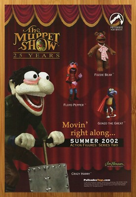 Figurine Muppet Show - Crazy Harry - Crazy Toys - Édition 2002