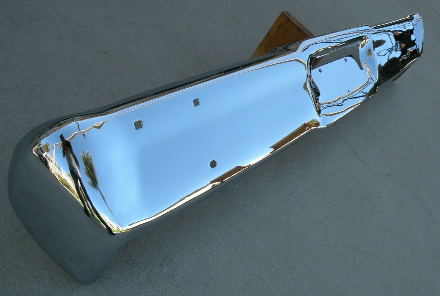 1964 Mercury Comet Rear Back Bumper | Triple Plated Chrome | Genuine ...