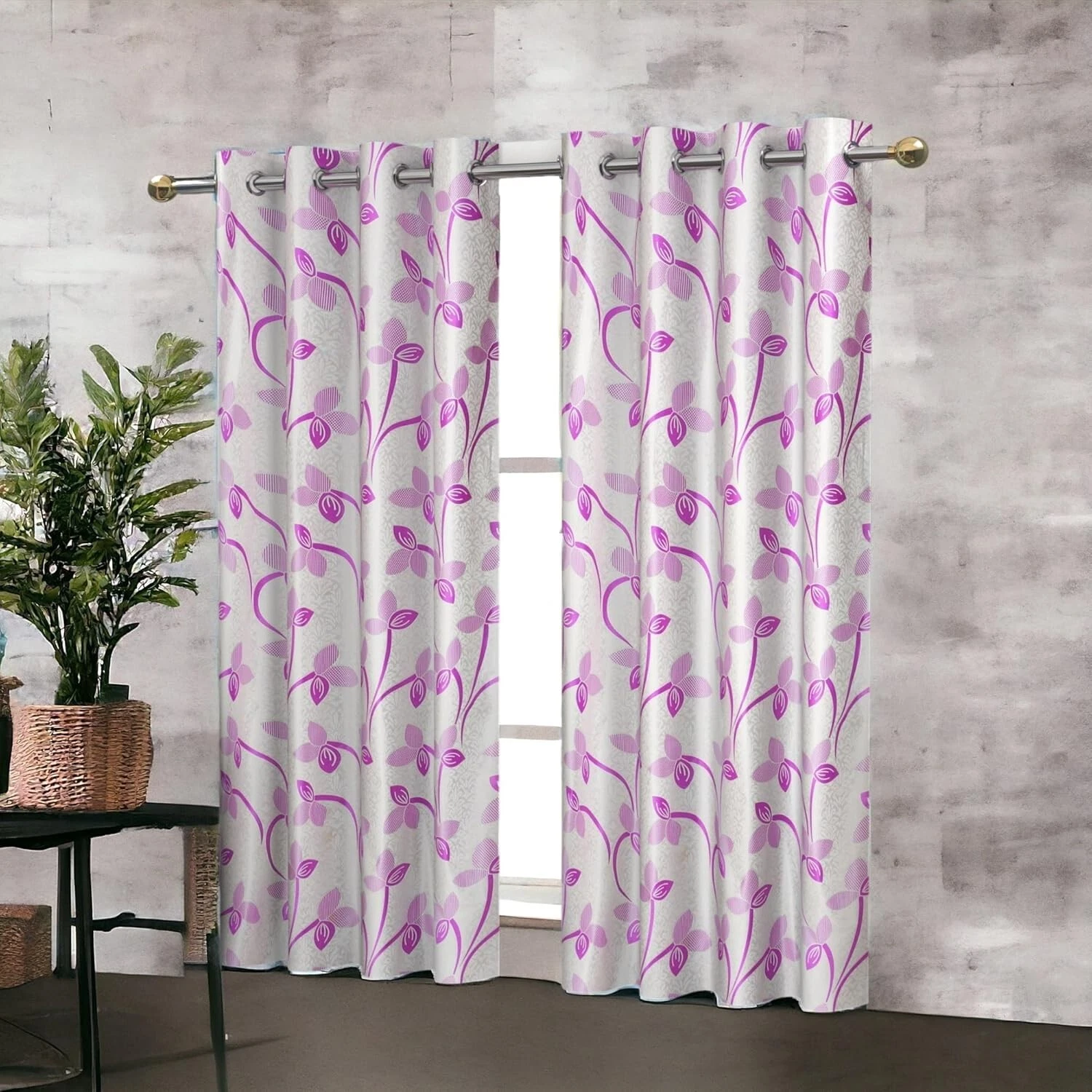 New Polyester Door Curtain Set with 2 Piece Eyelet - 7ft
Opens in a new window or tab