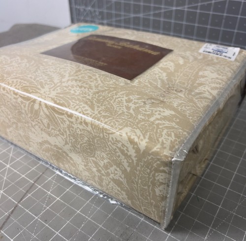 Tommy Bahama Queen Sheet Set 100% Cotton 300 Thread Count Tropical PAISLEY NEW - Picture 2 of 5