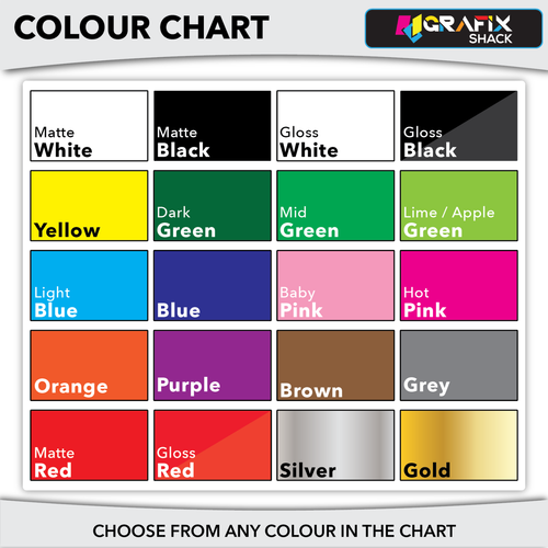 Custom Text Any Text ANY COLOUR CAR Windscreen, Shop window Sticker, Vinyl Decal - Picture 2 of 8