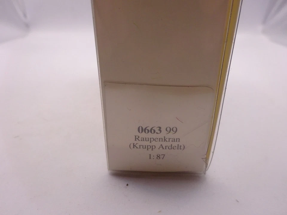 Wiking: Gru Cingolata Krupp Ardelt "Wimo Costruzione" Nr. 0663 99 (SSK84) - Immagine 2 di 2