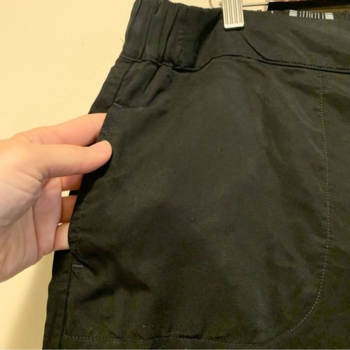 Fresh Produce black tencel wide leg cropped pants size large - Picture 6 of 7