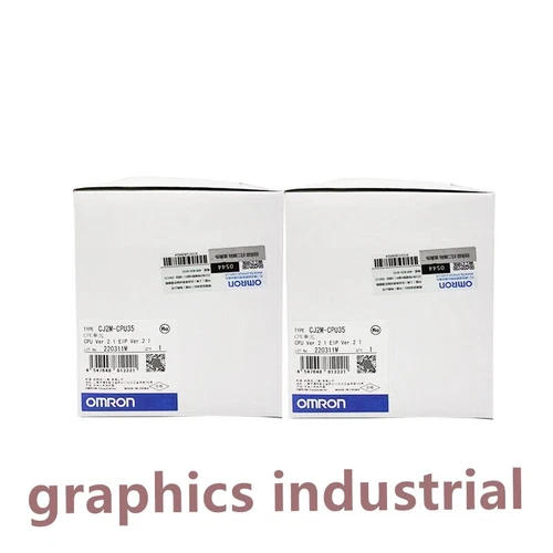 New In Box CJ2M-CPU35 Original Omron CJ2M-CPU35 PLC Module CJ2M-CPU35