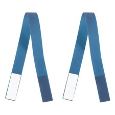 Phone Grip Strap Portable Wrist Strap Silicone Elastic Cord Midnight Blue 2Pcs