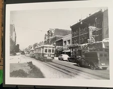 1951 Yonge. Street TTC Toronto Ontario Trolley Canada Photo