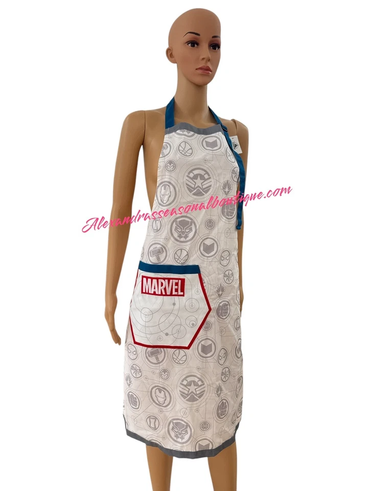 Auténtico Nuevo Delantal de Cocina Disney Marvel Unisex Nuevo Superhéroe Foto 2 de 4