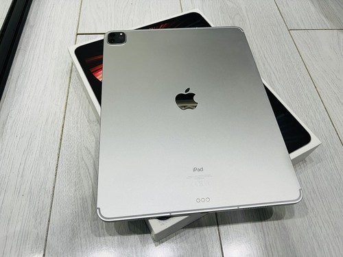 Apple iPad Pro 5th Gen 12.9" 2021 M1 256GB Silver WiFi & Cellular 5G - Unlocked - Afbeelding 3 van 5