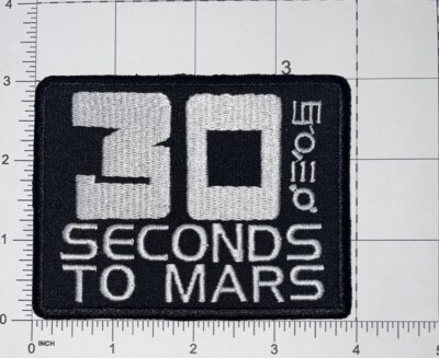 30 Seconds to Mars Patch Hook & Iron-On Repro New A559