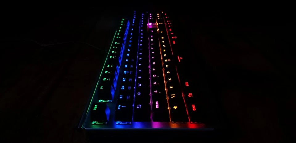 Upgraded Gamdias HERMES M1 LED USB mechanical Gaming keyboard Brown switches - Image 4 of 4