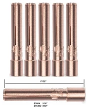 TIG Welding Collet 53N14 1/16" Collet for TIG Torch 24 & 24W Pack of 5