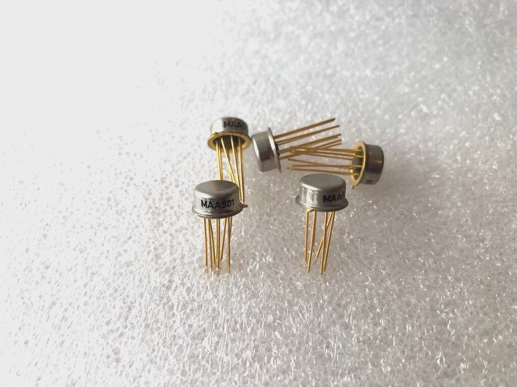 2x MAA501 Gold plated High Gain HIGH-PERFORMANCE Op Amp | eBay