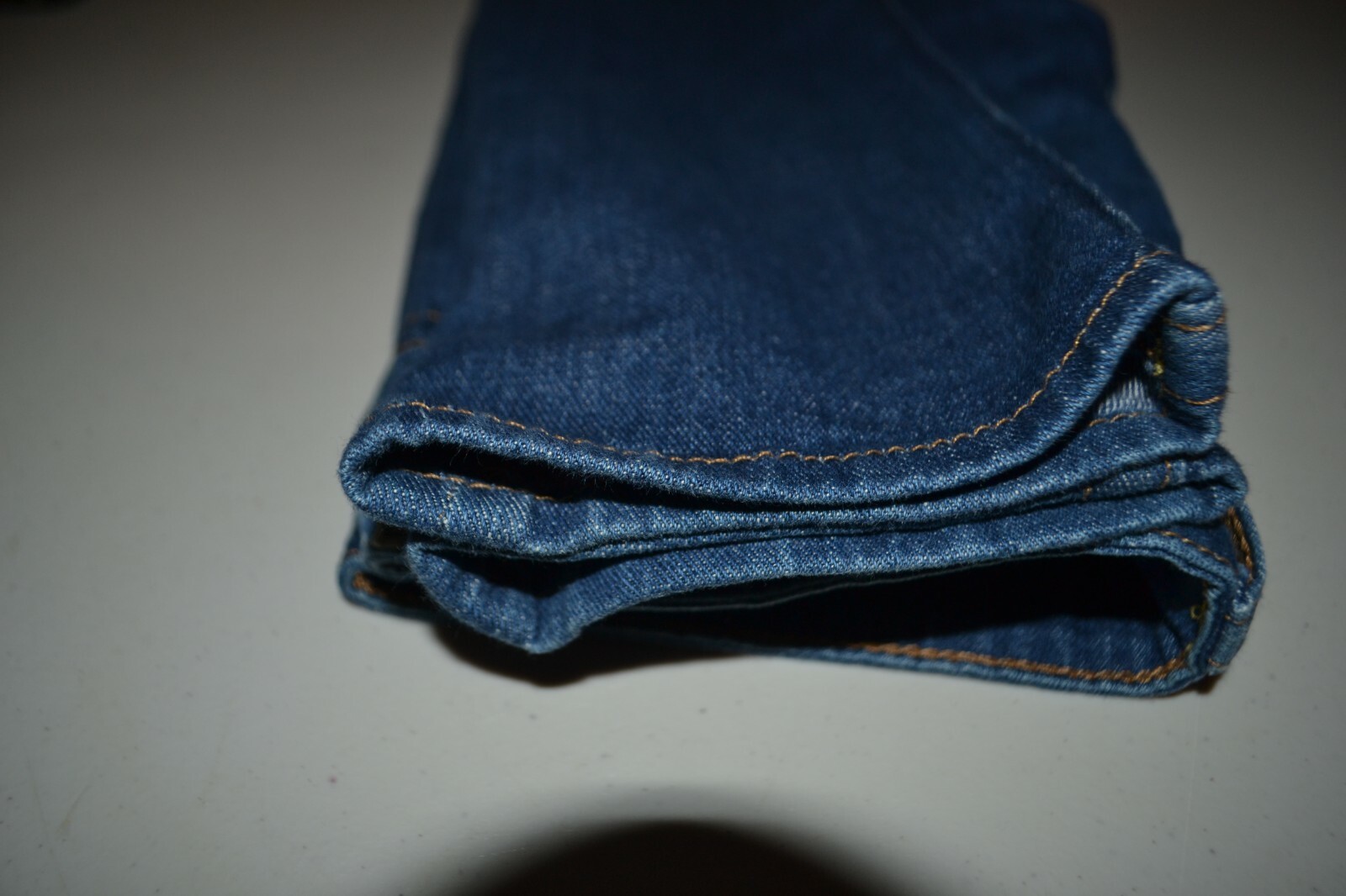 True Religion Women's Skinny No Pocket Flaps Blue Denim Jeans Sz 27x33 thumbnail 12