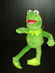 Kermit The Frog Muppets Sesame Street Disney Dandee 16 Plush Doll Toy Ebay