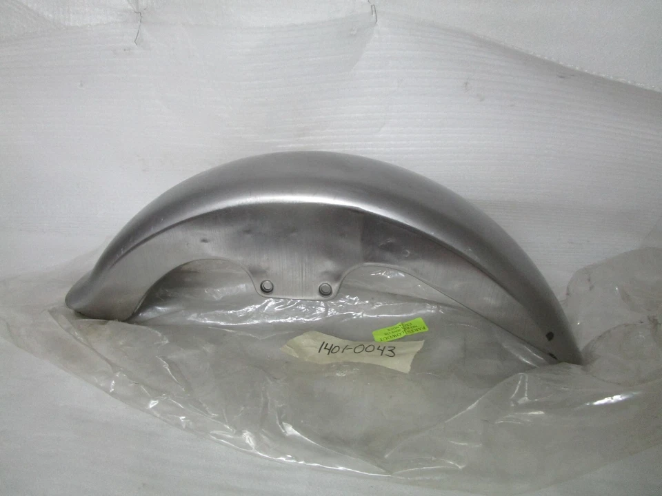 90-99 Harley Davidson FLSTF Fat Boy Softail Front Fender STEEL/UNPAINTED - Image 3 of 4