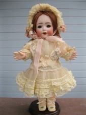 10" Antique German Bisque Head Simon Halbig/ K*R  Doll–# 126 - Original Clothes!