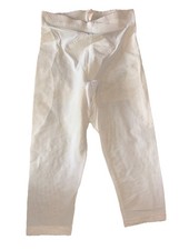 Vtg. SEARS Girdle Shaper Pants Sz M Long Leg Thigh Tuck Bottoms Shape Wear