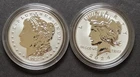 2024 Morgan and Peace Dollar Reverse Proof Set