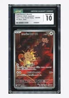 Pokemon CGC 10 GEM MINT Team Rocket's Meowth AR 2025 109/098 SV10 Japanese