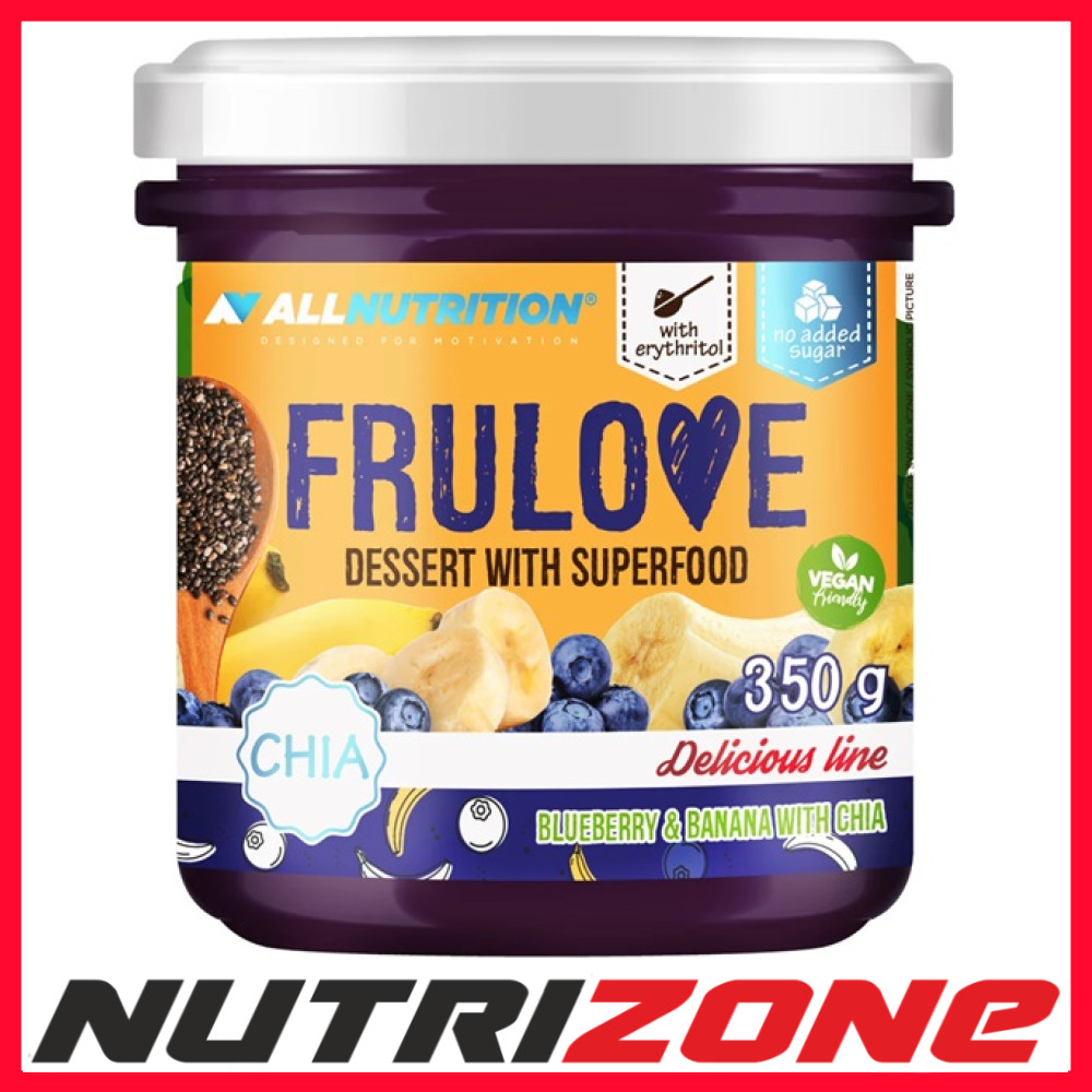 Allnutrition Frulove Dessert with Superfood, Blueberry & Banana & Chia - 350g