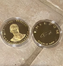 OFFICIAL “FREEDOM” CHARLIE KIRK / TURNING POINT USA COMMEMORATIVE COIN 1 OZ
