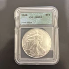 2008 American Silver Eagle IGC MS70