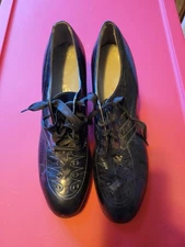 Black Selby Vintage women's shoes.  Lace up.  Size 9
