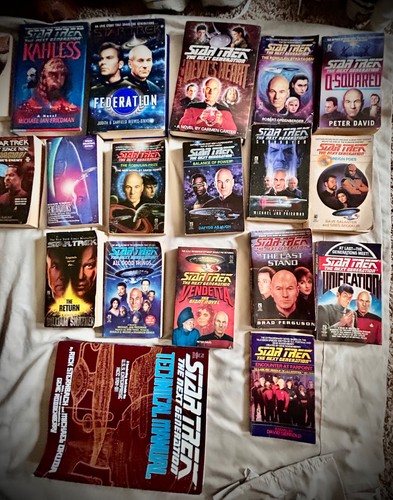 Start Trek book collection (multiple titles)