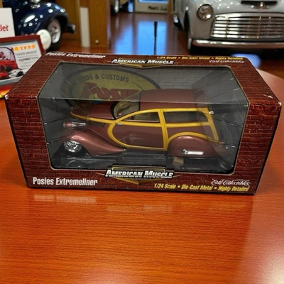 #ad Ertl American Muscle Posies Hot Rod 1937 Studebaker Extremeliner 1:24 NIB $19.95
