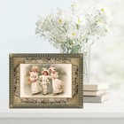 Victorian Christmas Children Skating Cotton Fabric Quilt Block Sewing Applique — photo 2
