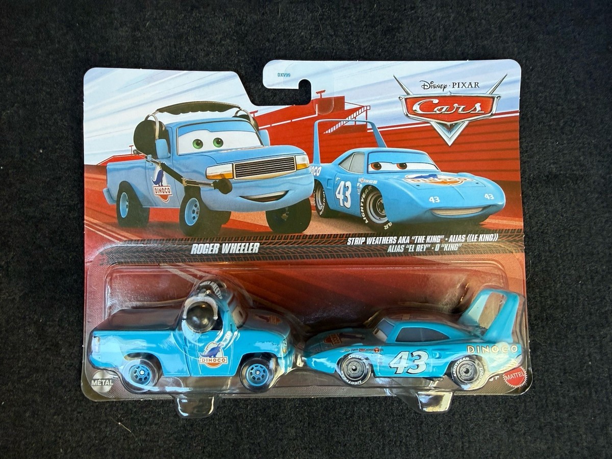 Disney Pixar Cars Roger Wheeler & Strip Weathers AKA 