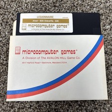 Atari 800 Computer Legionnaire Game Floppy Disk Tested