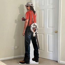 Life Size Kid Rock Cardboard Cutout Advertising Jim Bean Bourbon 13 Years Old