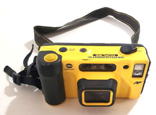 Minolta Weathermatic Dual 35 35mm Waterproof Point and Shoot Camera Untested