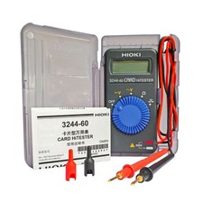 Hioki 3244-60 Card HiTester Digital Multimeter auto-ranging power saving✦Kd