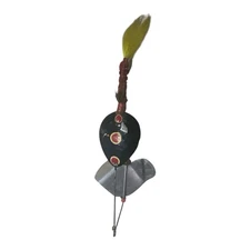 Metal Spinnerbait Fishing Lure with Silver Blade & Fur Hook Vintage Trolling