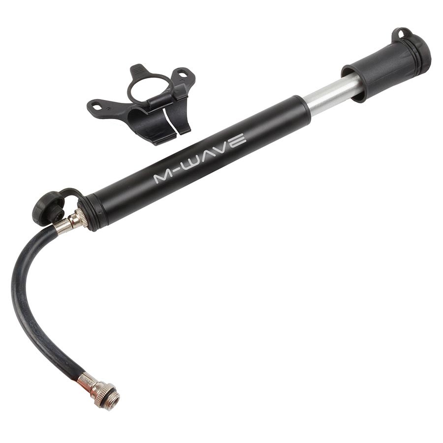 M-Wave Flexi Tube Bike Pump Aluminum Alloy Removable Hose Black for Presta - 4390₽