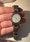 Timex Indiglo Women's Vintage Quartz Two-Tone Bracelet White Dial WR50m