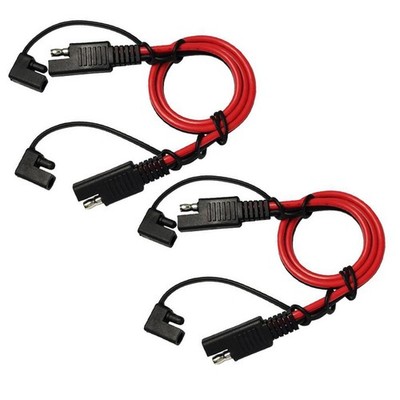 Quick Connect SAE zu SAE Kabelbaum Schwerlast Bau 2er Set