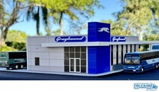 Iconic Replicas Bausatz Greyhound Station IR-...